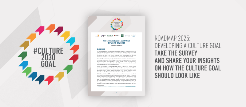 #Culture2030Goal Roadmap